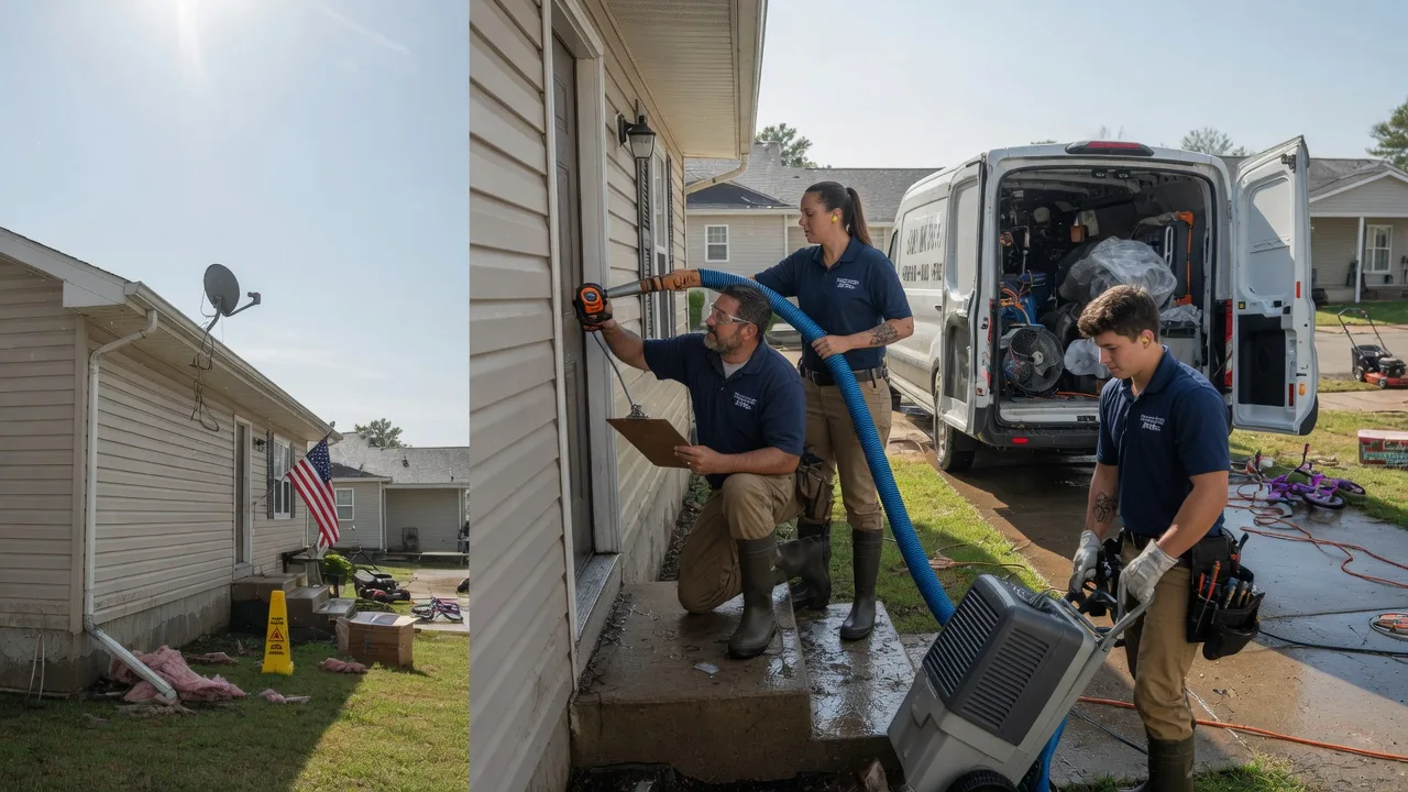 Ceiling Water Damage Restoration in Elora, TN near me